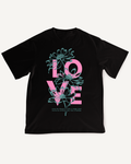 Playera con estampado LOVE