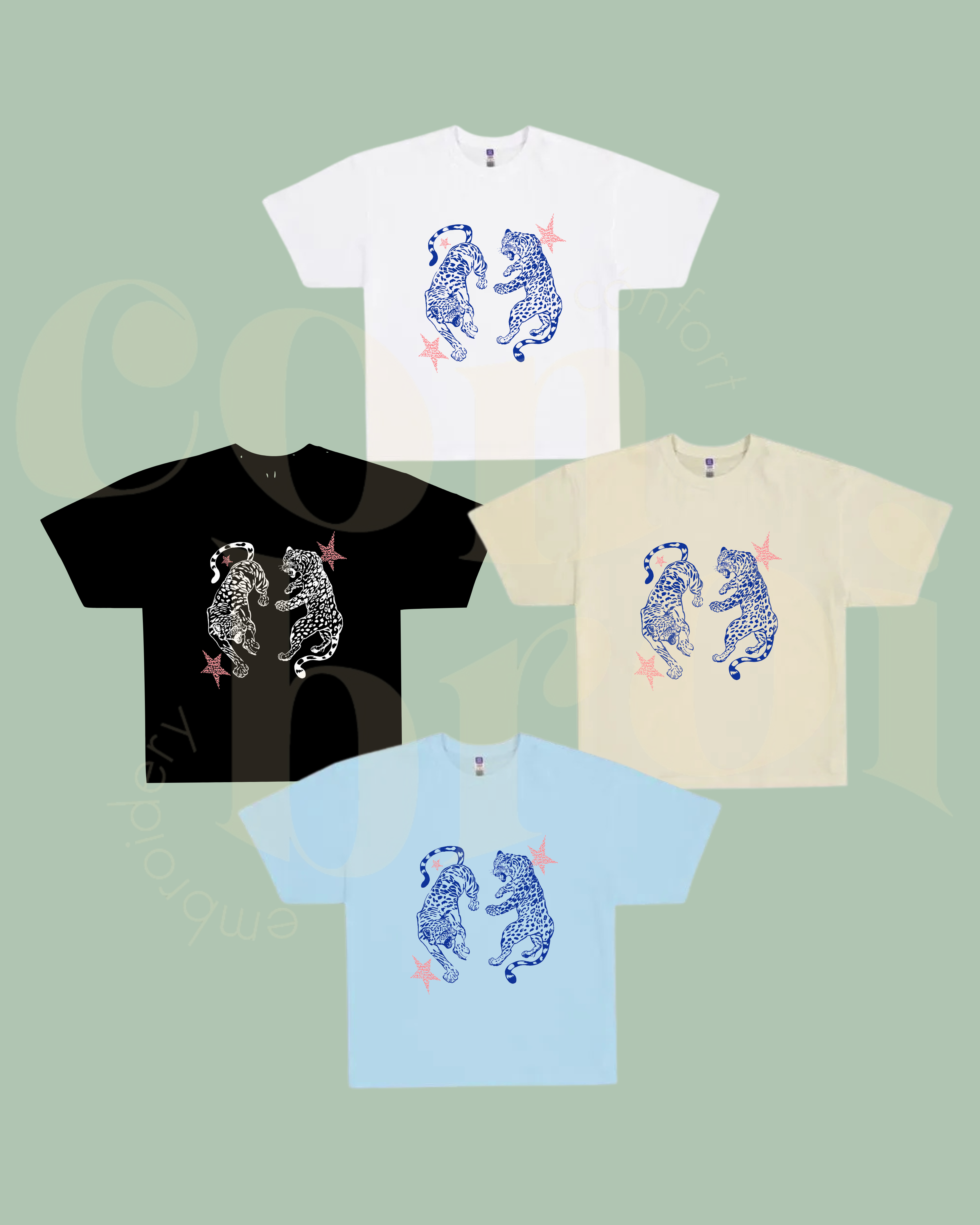 Playera Oversize Tigre