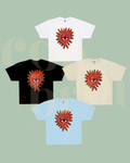 Playera Oversize Corazón