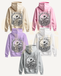 Sudadera con capucha Flor