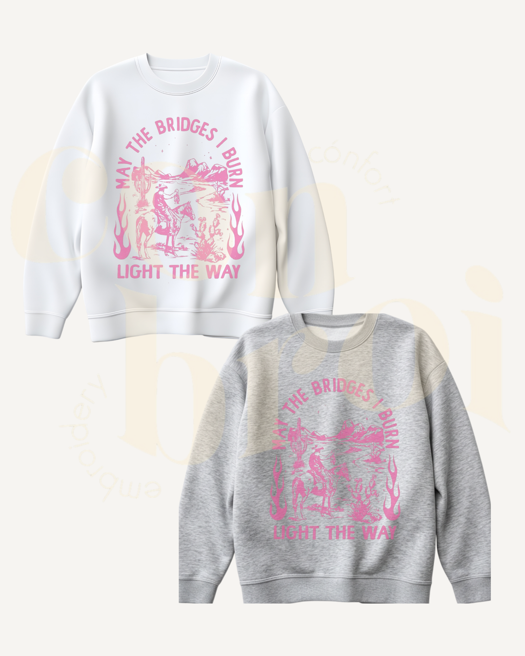 Sudadera Rodeo Rosa