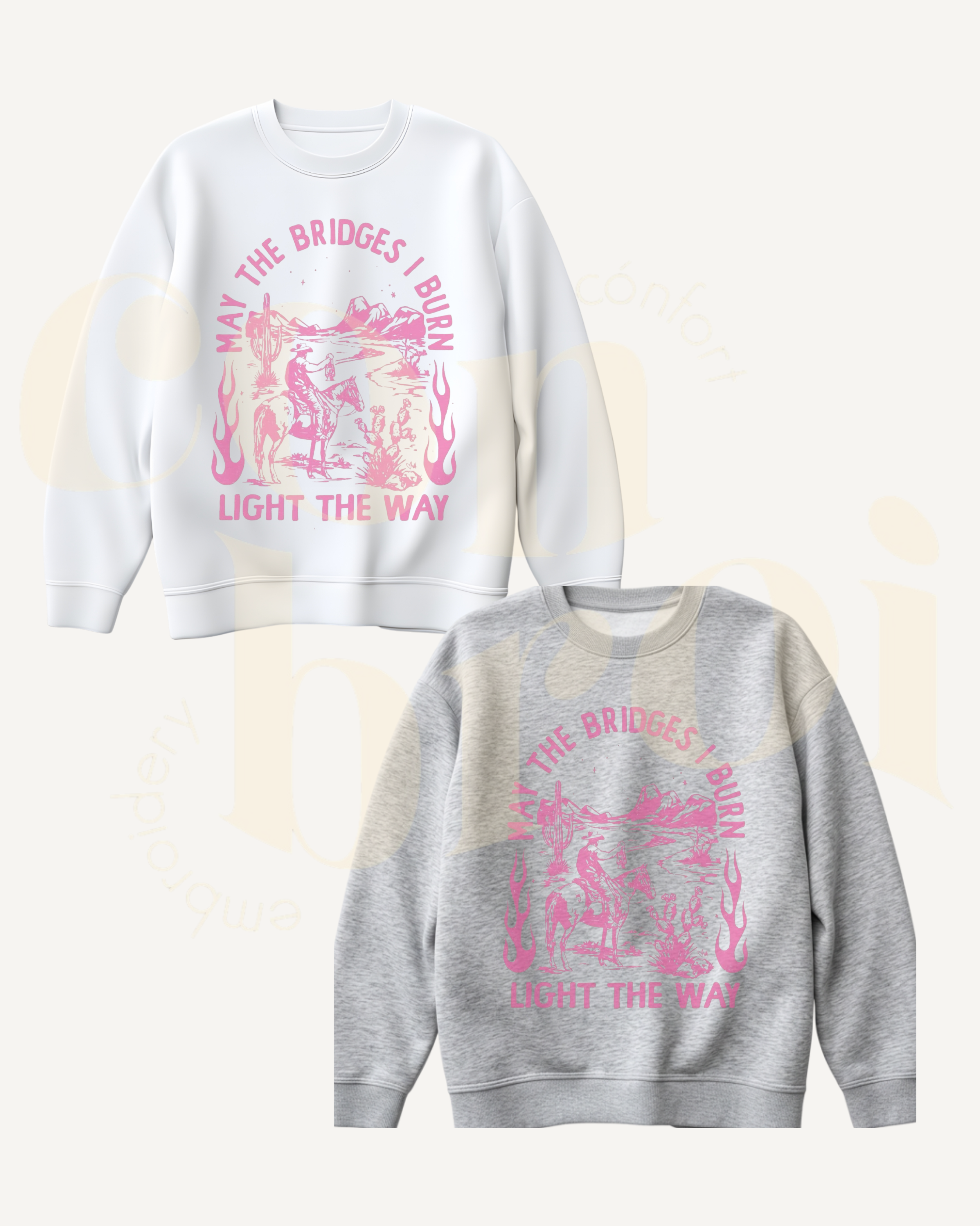 Sudadera Rodeo Rosa