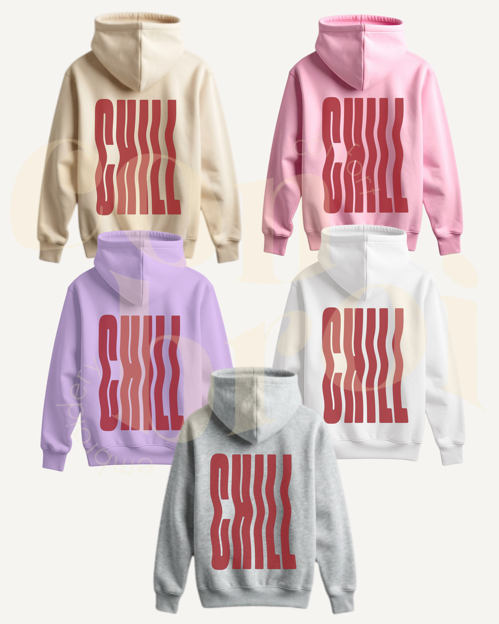 Sudadera con capucha Chill