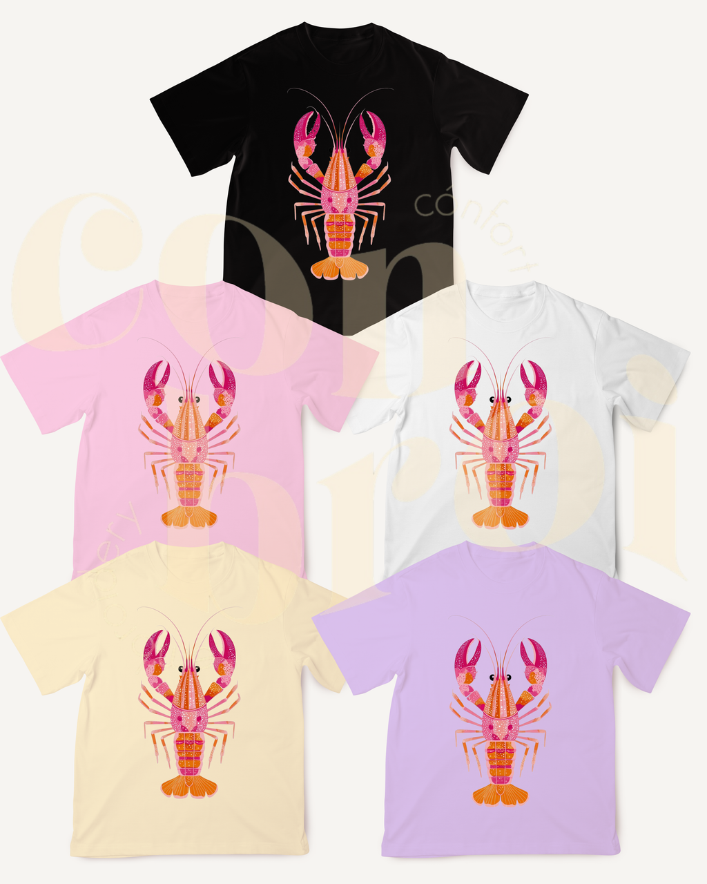 Playera Langosta
