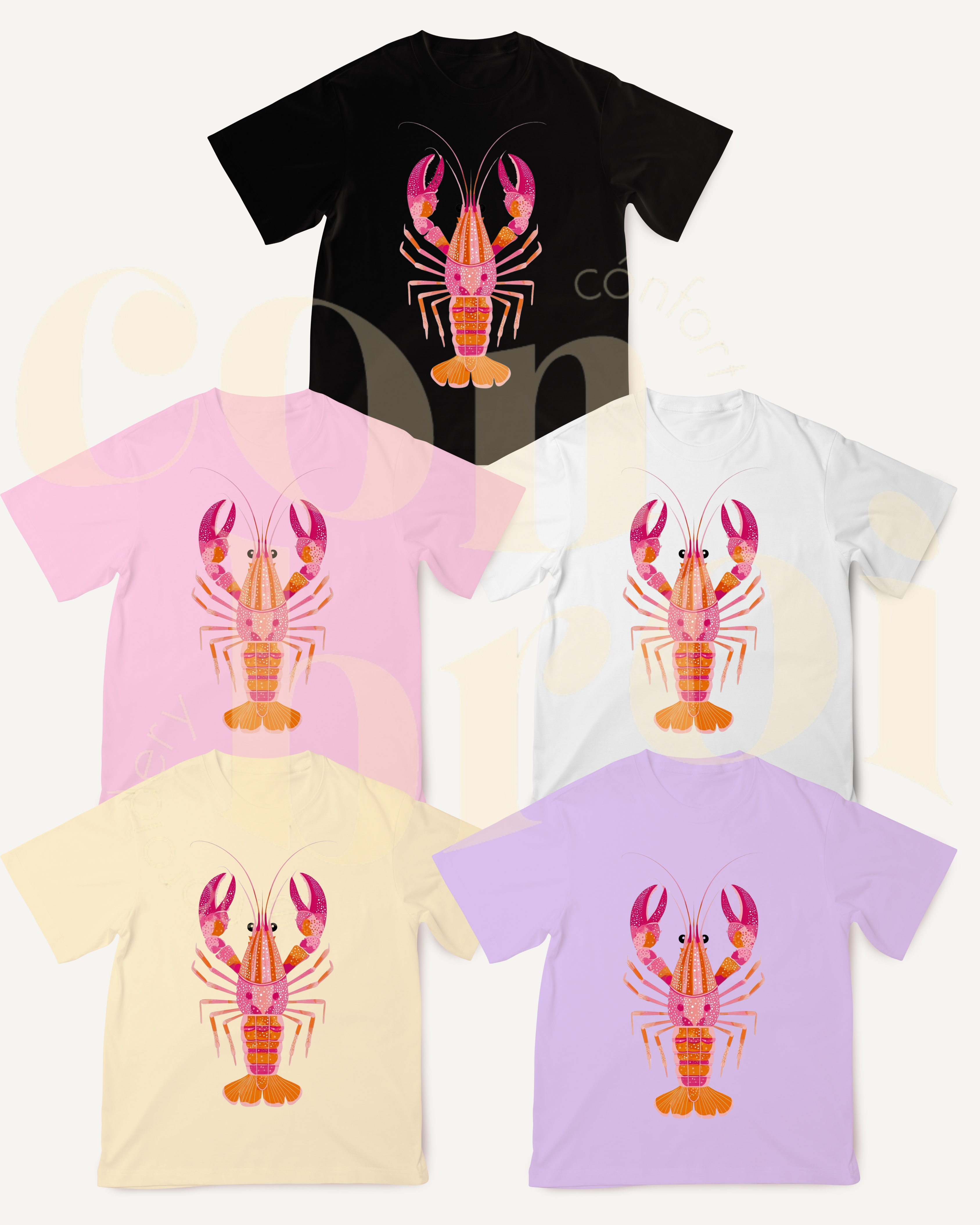 Playera Langosta