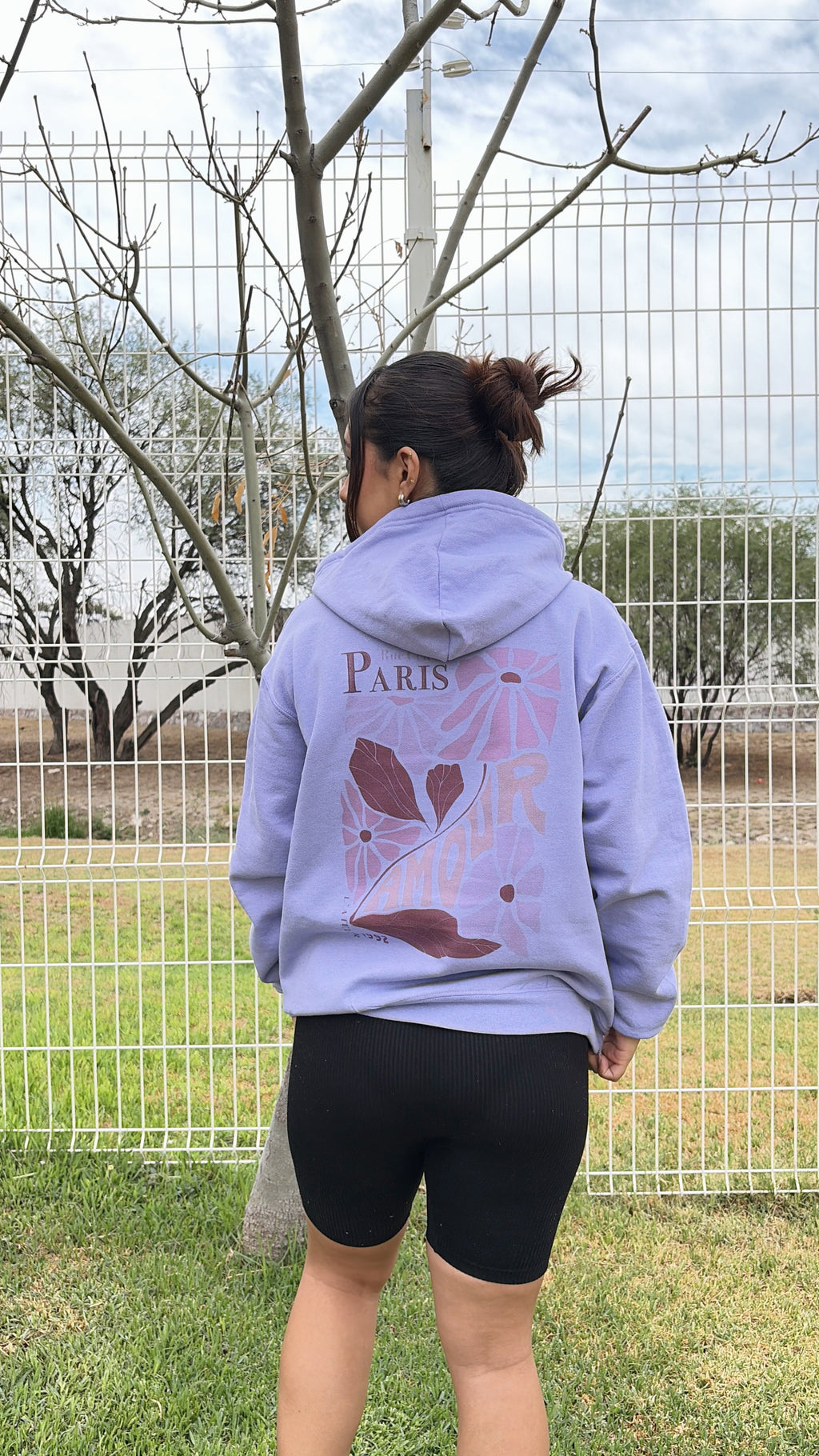 Sudadera con capucha Paris Amour