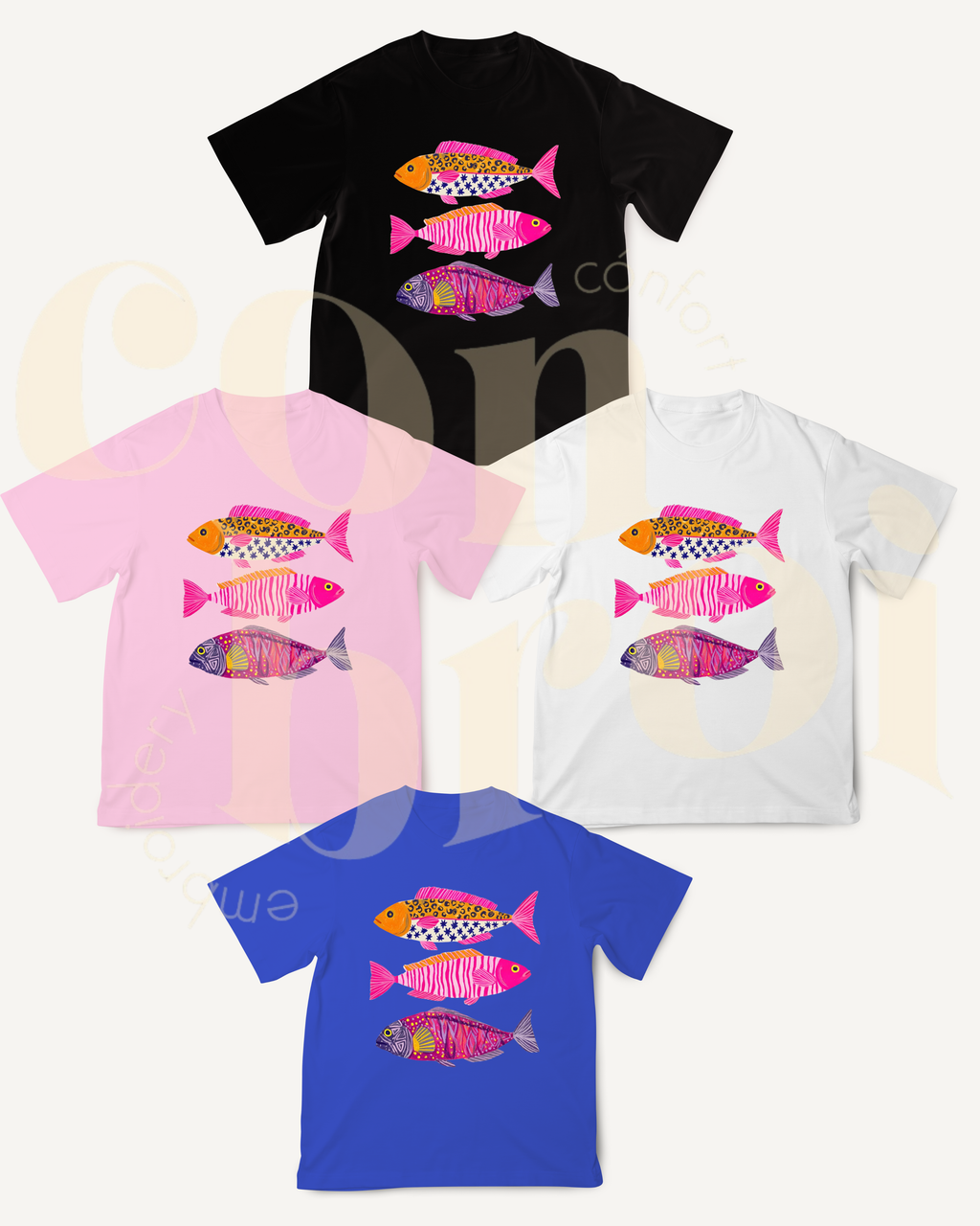 Playera Pez