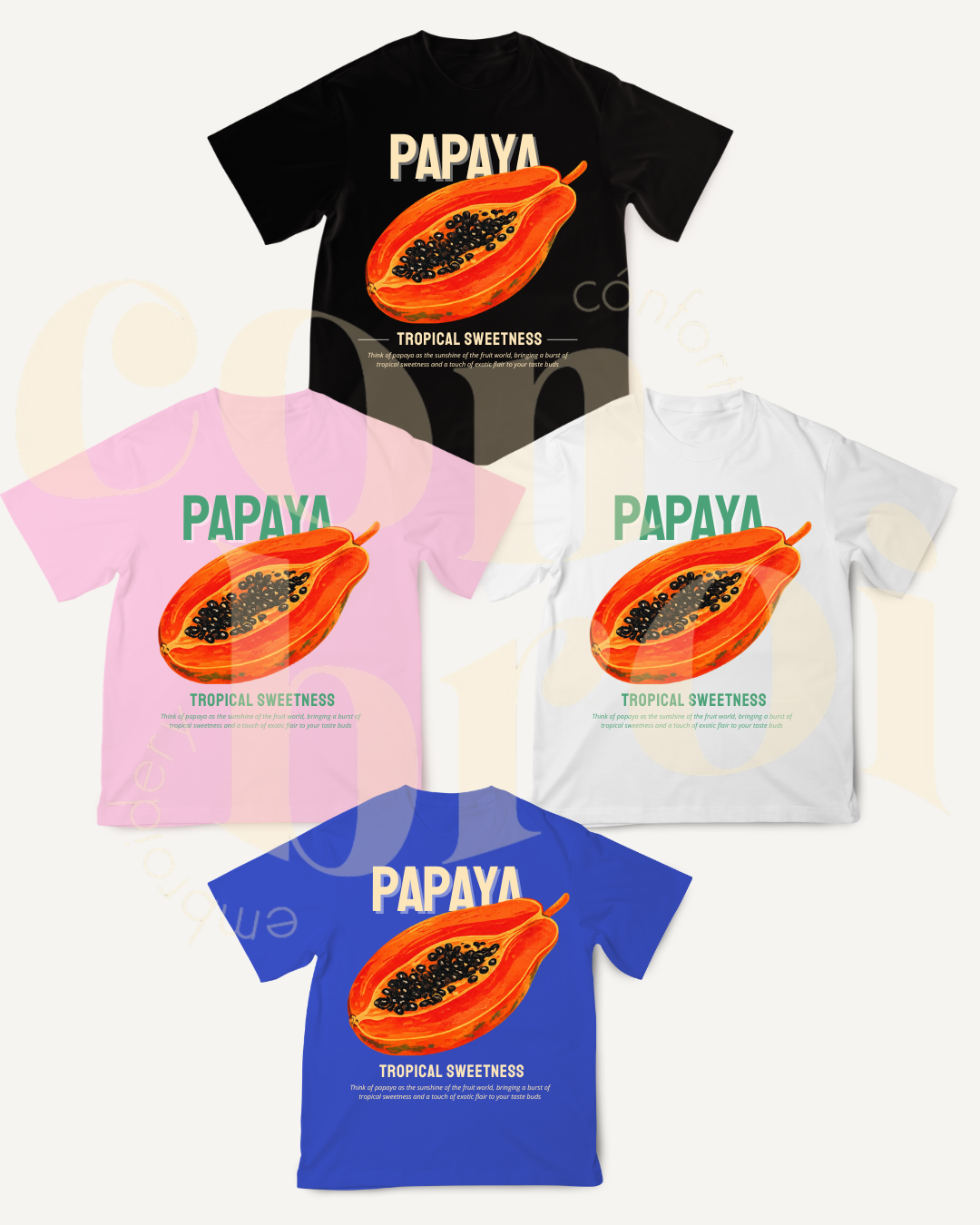 Playera Papaya