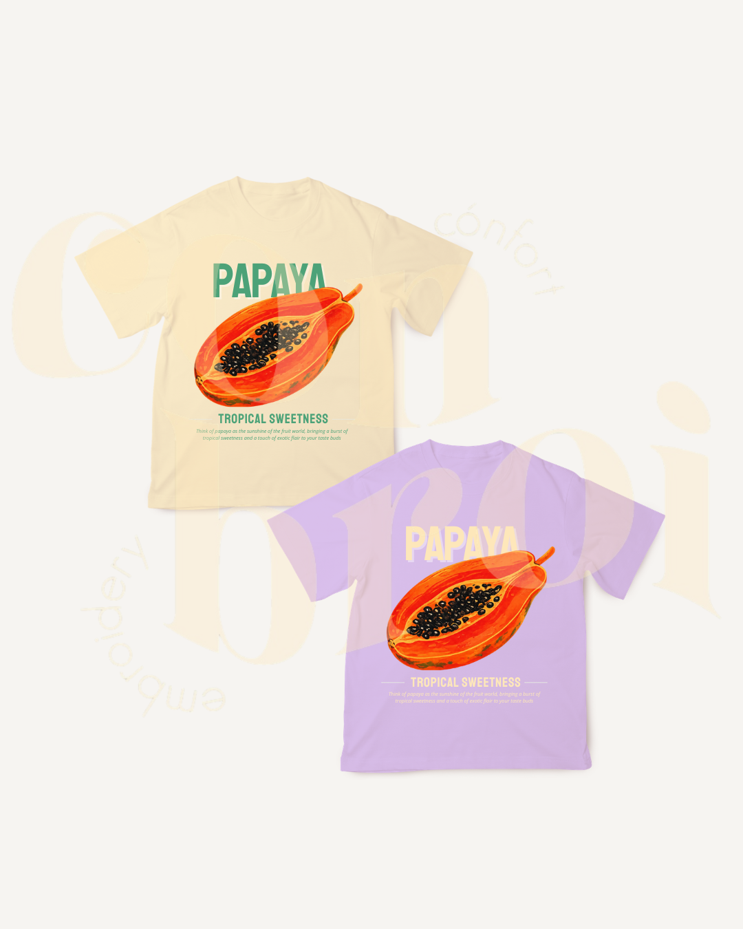 Playera Papaya