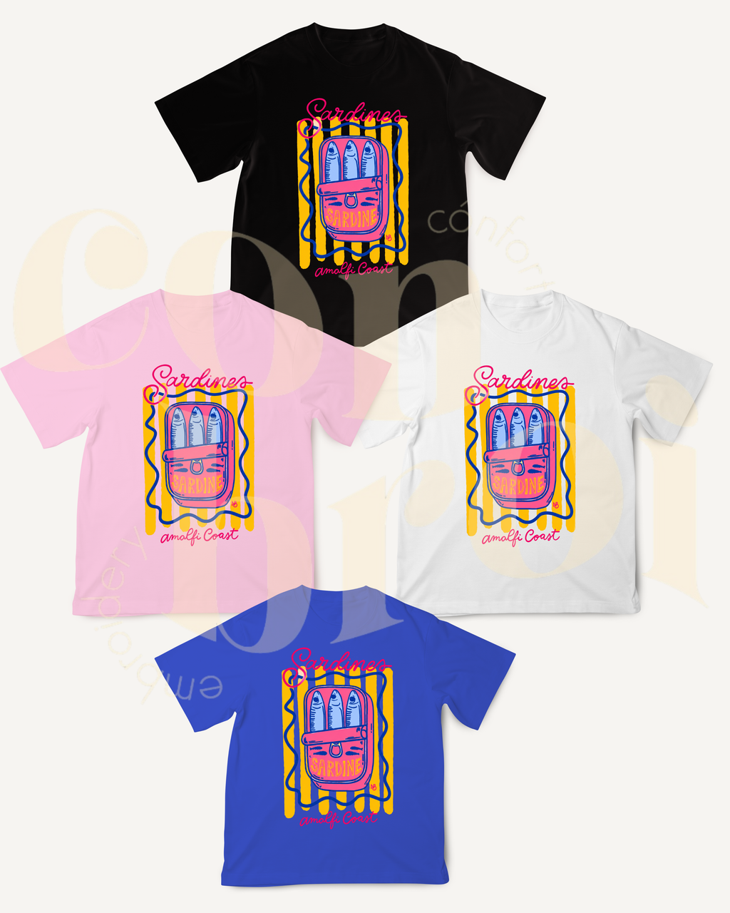 Playera Sardines
