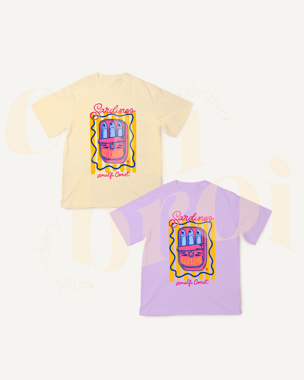 Playera Sardines