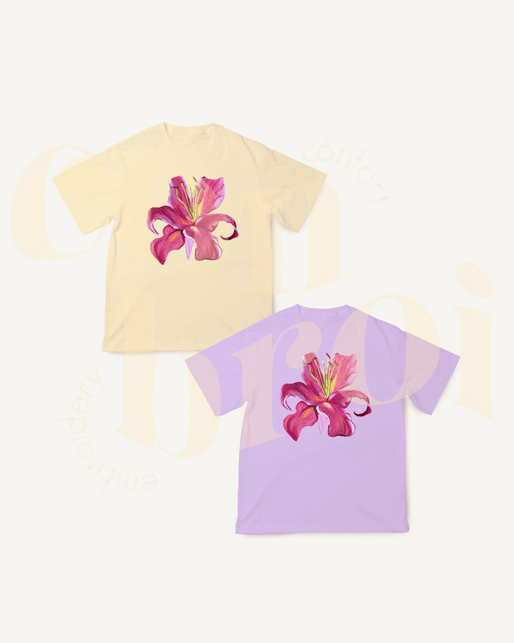 Playera Flor