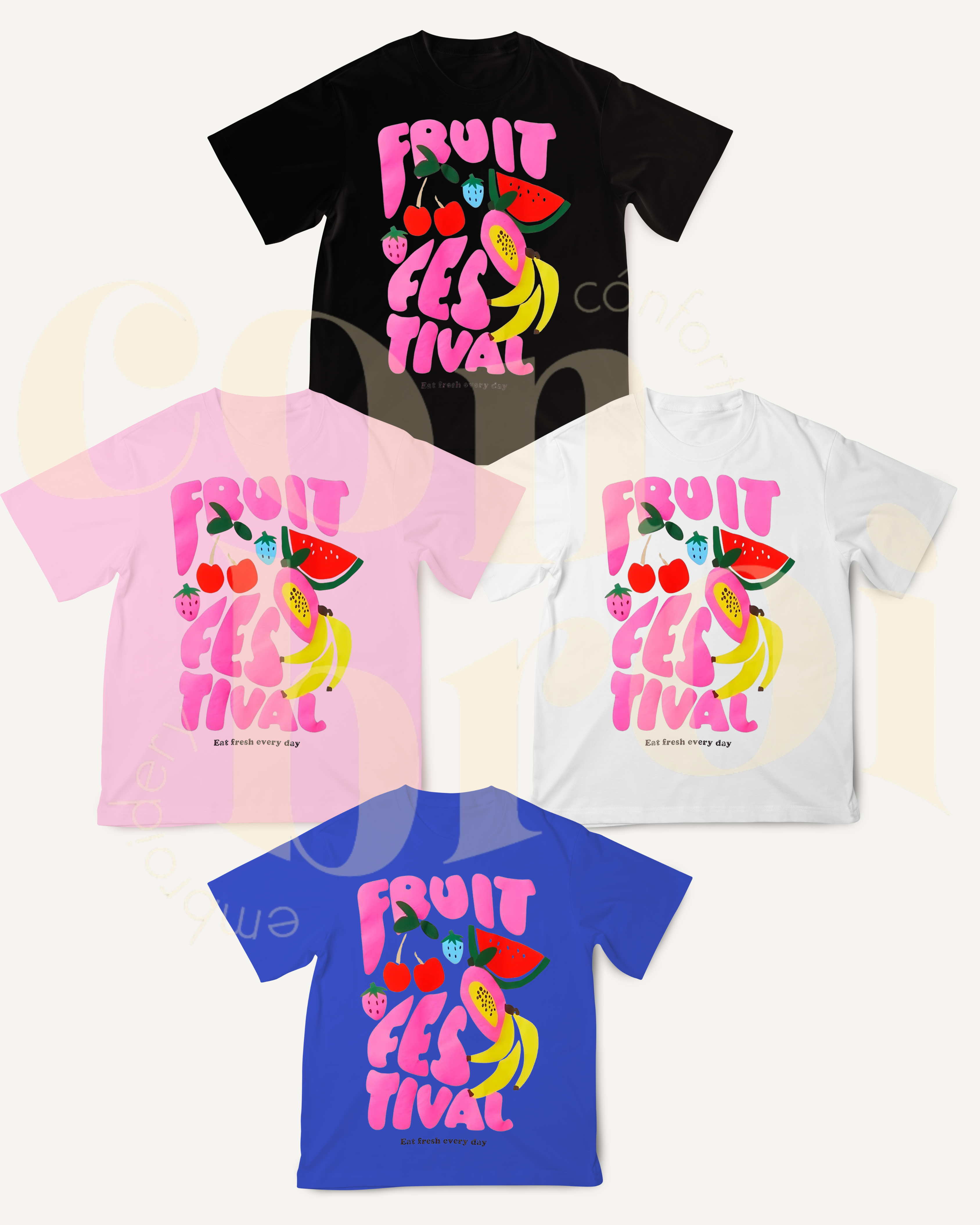 Playera Fruit