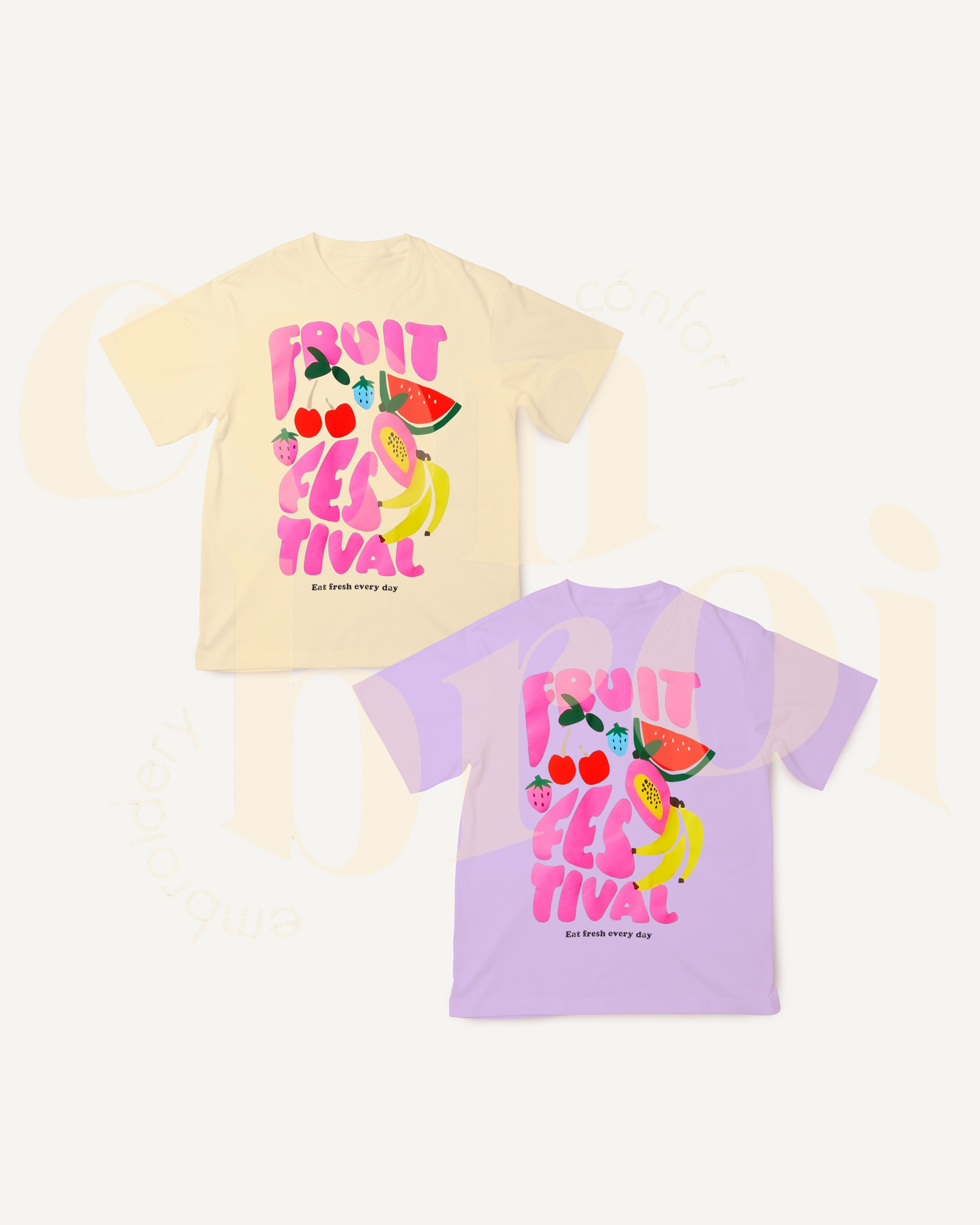 Playera Fruit