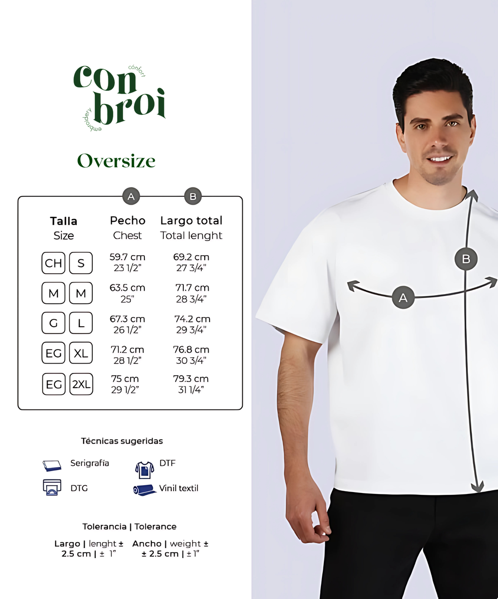 Playera Oversize Dados
